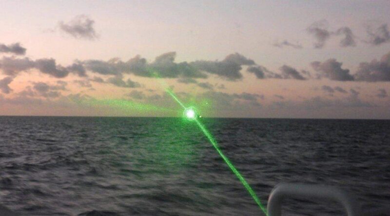 Germany says a Chinese warship used a laser against one of its surveillance aircraft over the Red Sea. It's pulled this dangerous move before.