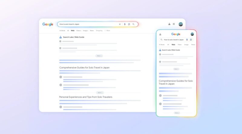 Google's new Web View search experiment organizes results with AI | TechCrunch