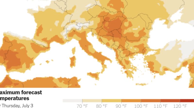 Heat Wave Forecast: Tracking High Temperatures in Europe