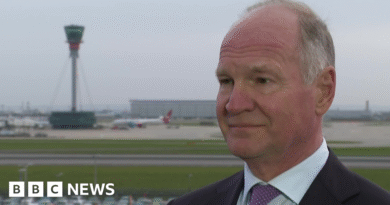 Heathrow boss 'frustrated' for being asleep during fire