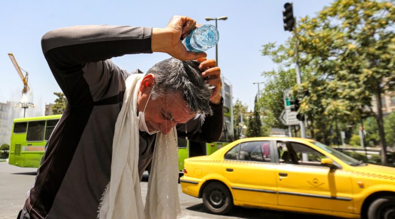 Heatwave causes water shortages in Iran as temps top 50C