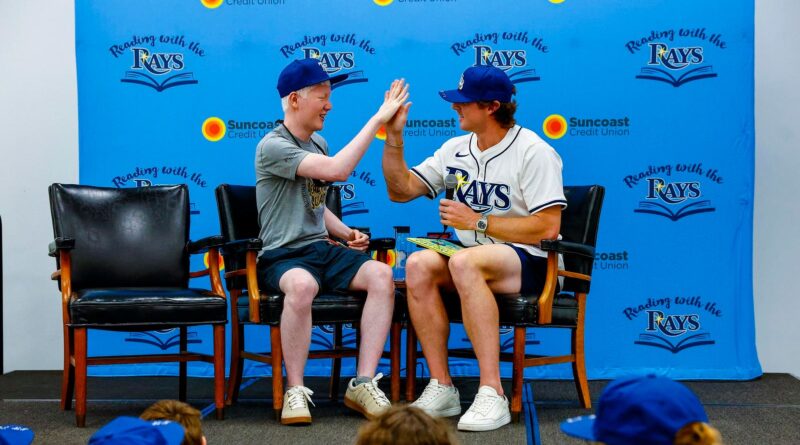 Helping Visually Impaired Youths Among Ways Tampa Bay Pitcher Ryan Pepiot Enjoys Giving Back