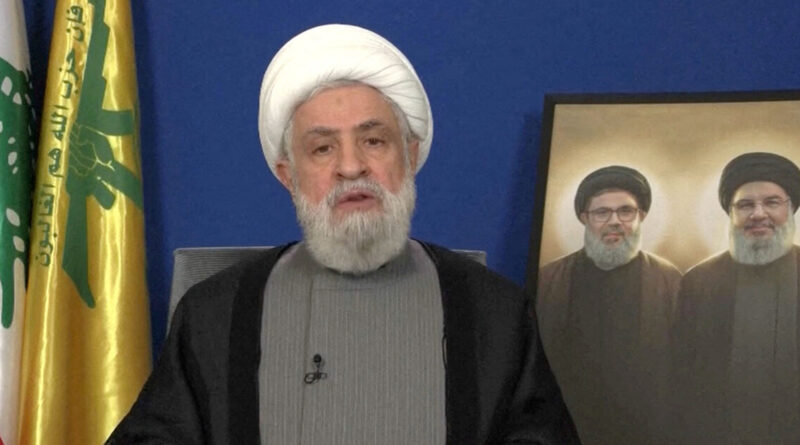 Hezbollah chief rejects disarmament as pressure on Lebanon grows