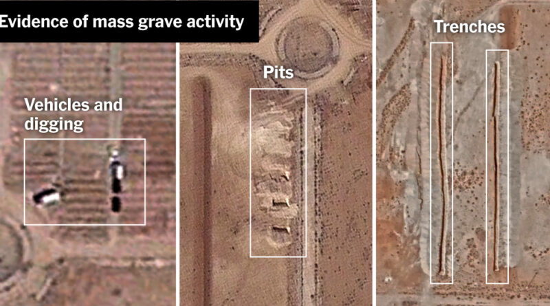 How the Assad Regime Buried Its Victims in a Mass Grave in Syria