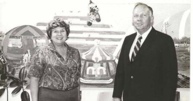 John T Scurlock and his wife Francis