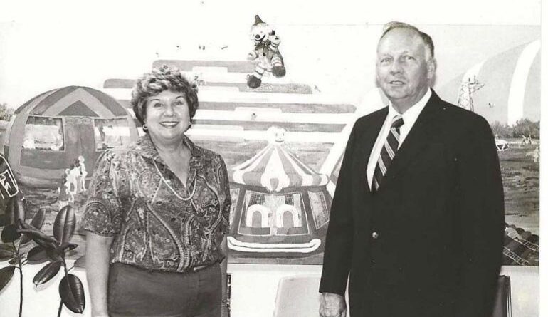 John T Scurlock and his wife Francis