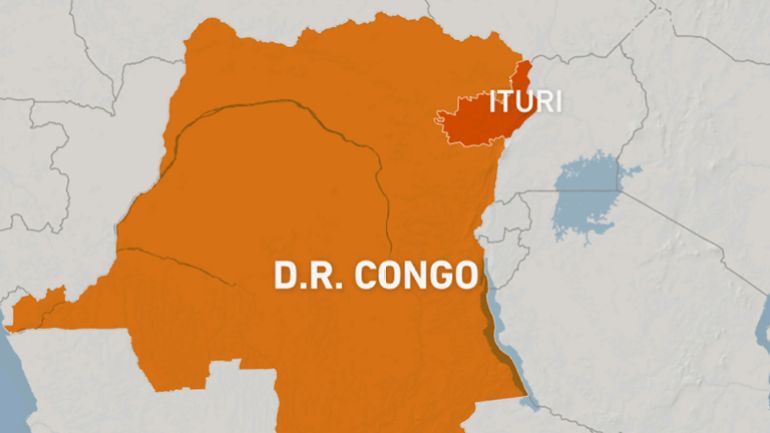 Map of Tutu, DRC