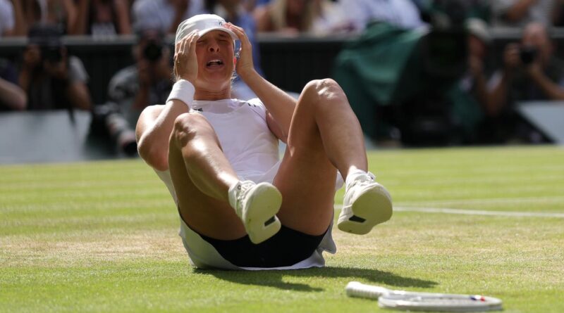 Ice Cool Swiatek Wins First Wimbledon As Anisimova Freezes