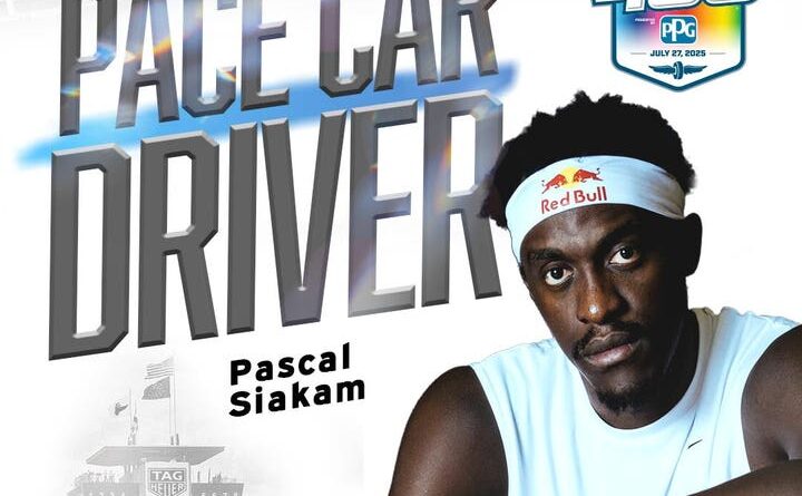 Indiana Pacers Pascal Siakam Will Drive NASCAR Brickyard 400 Pace Car