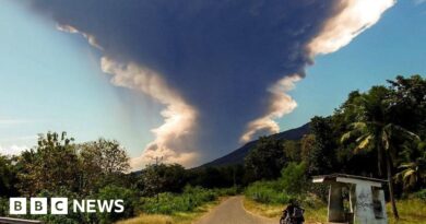 Indonesian volcano Mount Lewotobi Laki-laki spews massive ash cloud as it erupts again