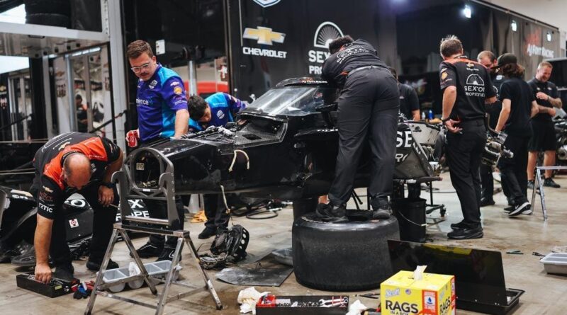 IndyCar’s Santino Ferrucci Won’t Race In Toronto After Crash In Warmup