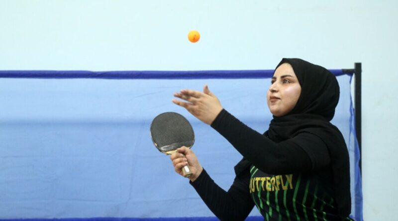 Iraqi women table tennis players chase Paralympic dreams