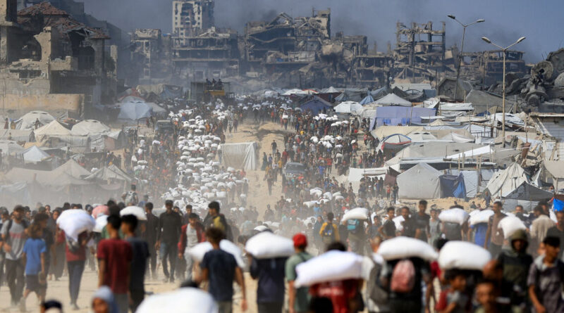 Israel issues new evacuation orders in central Gaza as hunger worsens