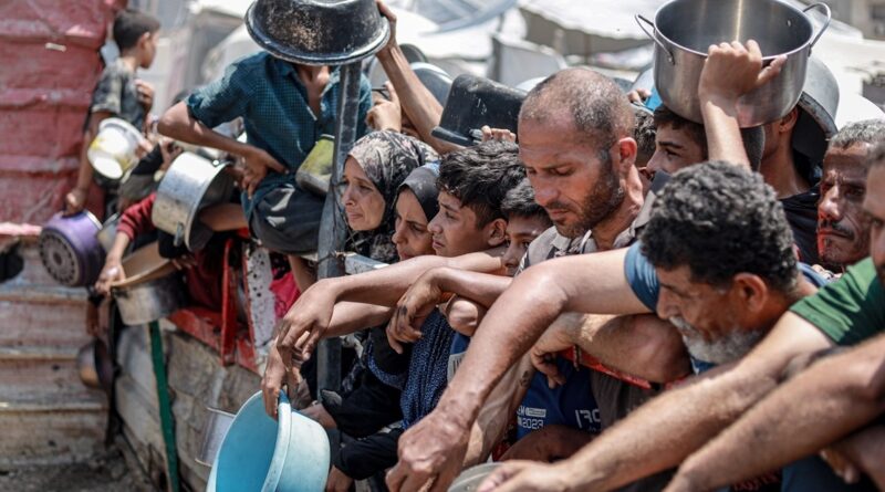 Israeli aid airdrop injures Palestinians in north Gaza; Hamas condemns move