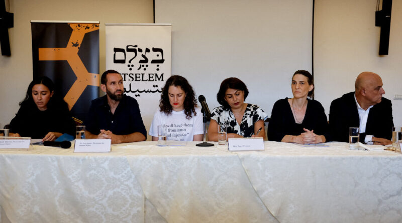 Israeli rights groups break taboo with accusations of genocide