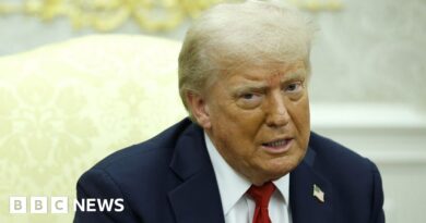 I'm disappointed but not done with Putin, Trump tells BBC