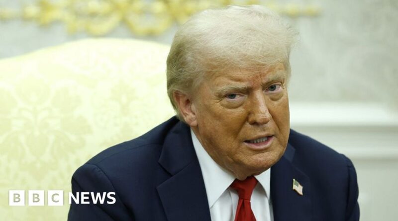 I'm disappointed but not done with Putin, Trump tells BBC