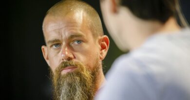 Jack Dorsey, co-founder and chief executive officer of Twitter Inc. and Square Inc., listens during the Bitcoin 2021 conference in Miami, Florida, U.S., on Friday, June 4, 2021.