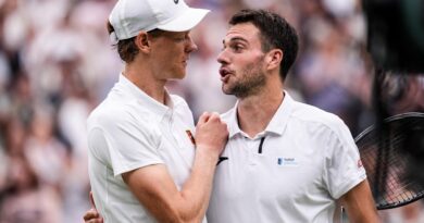 Jannik Sinner Hasn't Been Broken At Wimbledon Or By Paris
