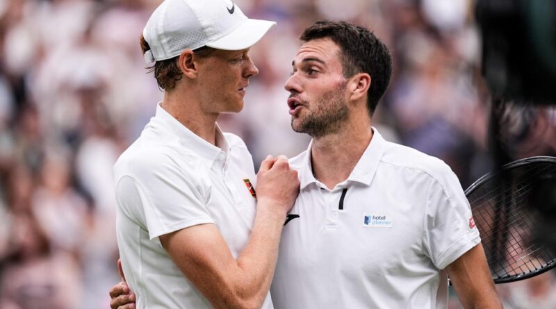 Jannik Sinner Hasn't Been Broken At Wimbledon Or By Paris