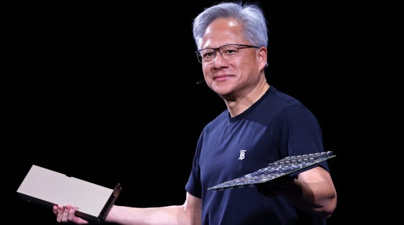 Jensen Huang says the US needs to win a key people battle with China
