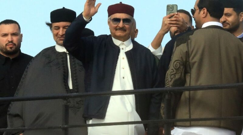 Libya commander Haftar seeks to force international engagement
