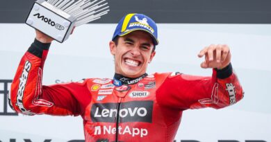 Marquez reigns supreme to win German MotoGP after only 10 riders finish