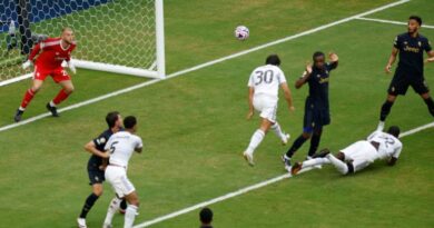 FIFA Club World Cup - Round of 16 - Real Madrid v Juventus - Hard Rock Stadium, Miami Gardens, Florida, U.S. - July 1, 2025 Real Madrid's Gonzalo Garcia scores their first goal
