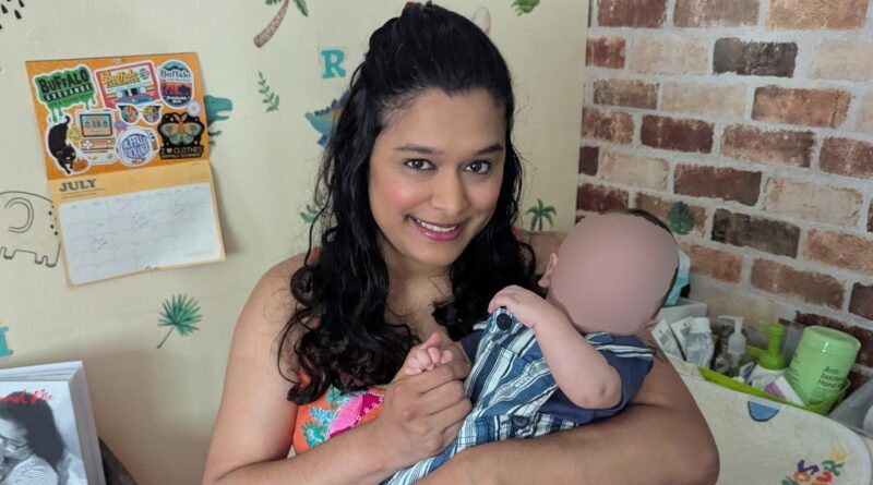 Me, my husband, and our newborn live with my parents. It's helpful but not ideal.