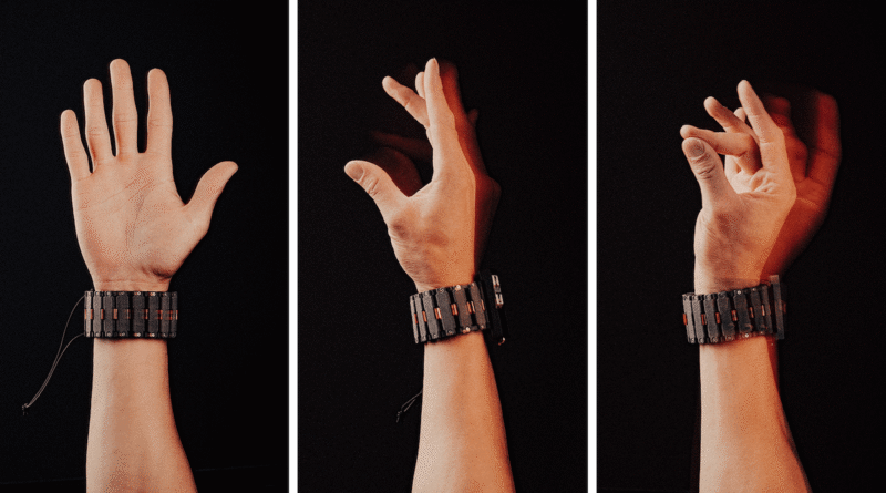 Meta researchers are developing a gesture-controlled wristband that can control a computer | TechCrunch