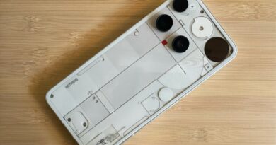 Nothing Phone 3 on a wooden board