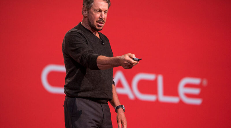 Larry Ellison, chairman of Oracle Corp.