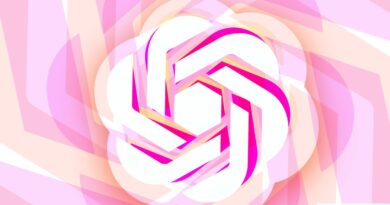 OpenAI logo with spiraling pastel colors (Image Credits: Bryce Durbin / TechCrunch)