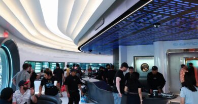 Photos show the Tesla Diner's grand opening in Hollywood, which Elon Musk has been teasing for years