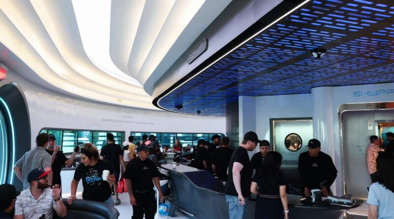 Photos show the Tesla Diner's grand opening in Hollywood, which Elon Musk has been teasing for years