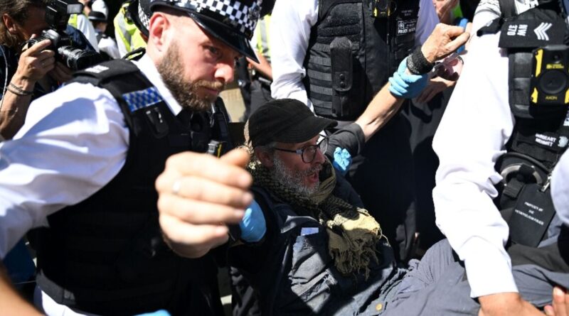 Police arrest more Palestine Action supporters
