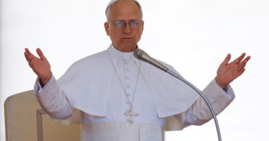 Pope Leo calls for end to 'barbarity of war' after strike on Gaza church
