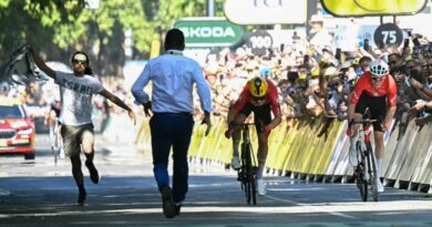 Pro-Palestinian demonstrator arrested at Tour de France