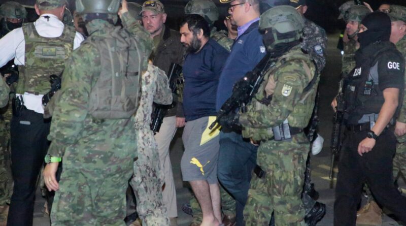 Recently recaptured Ecuador drug lord ‘Fito’ accepts US extradition request