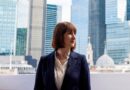 Rachel Reeves in the City of London 