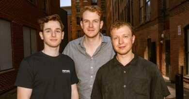 Remark / Remark co-founders, from left Theo Satloff, Ian Patterson, and Carl-Philip Majgaard