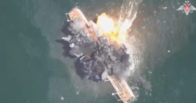 Russia's sinking fake ships with exploding naval drones. The training likely isn't for war with Ukraine.