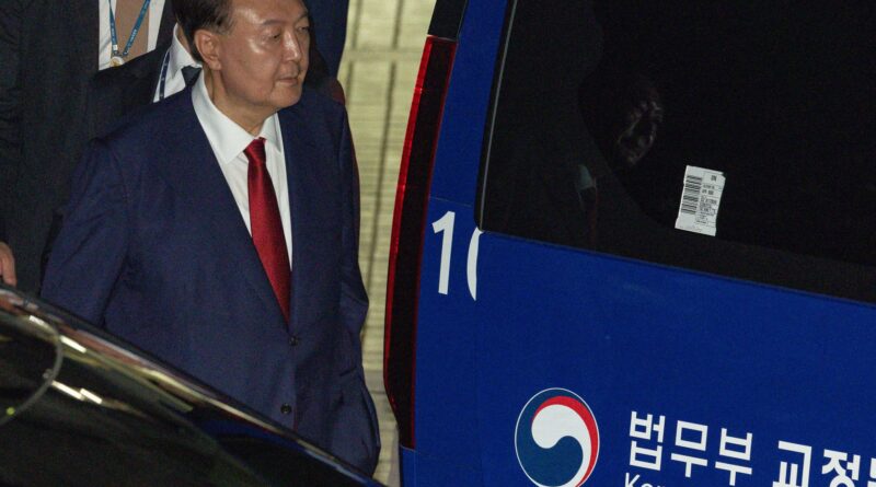 South Korea’s former president detained again over martial law