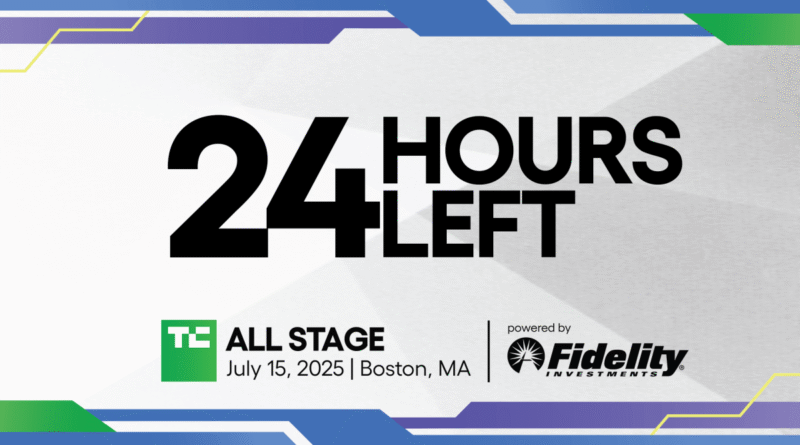 TechCrunch All Stage tomorrow