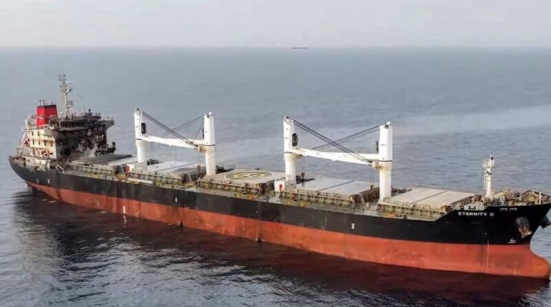Ten rescued, more missing after deadly Huthi ship sinking