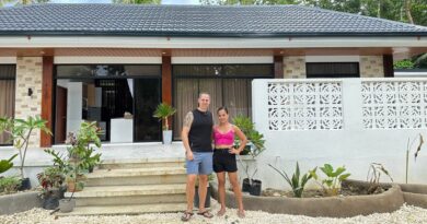 Their lives used to revolve around city traffic. They gave it up to build an island home in the Philippines for $85,000.