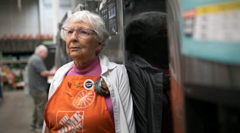 This 81-year-old still works at Home Depot to support herself and her 90-year-old husband