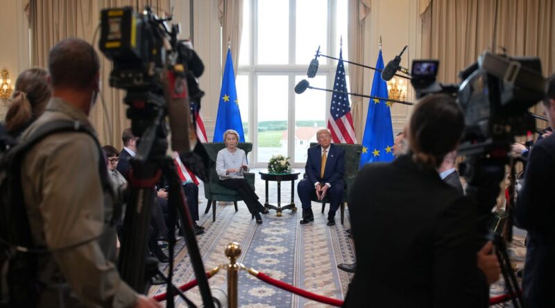 Trump strikes a deal with the EU on tariffs