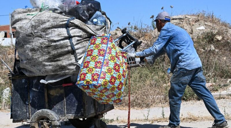Tunisia plastic collectors spread as economic, migration woes deepen