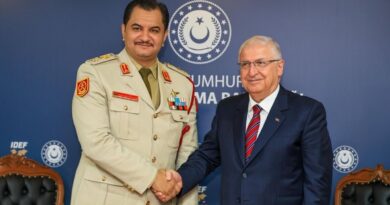 Turkey defense chief meets Saddam Hifter as thaw with Libya continues